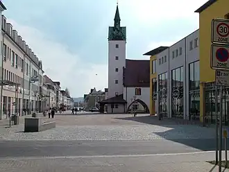 Centrum i Fürstenwalde
