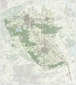 Topografisk kommunekort