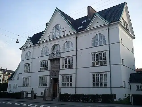 Jydsk Handelshøjskole, Aarhus (1905)