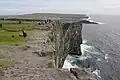Klippeskrænt ved Dún Aengus, Inishmore