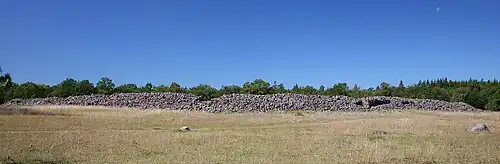 Ismantorp set udefra