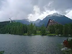 Štrbské Pleso, en del af Vysoké Tatry