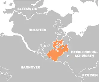Sachsen-Lauenburgs placering