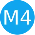 M4 logo