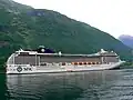 MSC Orchestra i Geirangerfjorden i 2010