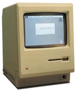 Den første Macintosh-model fra 1984