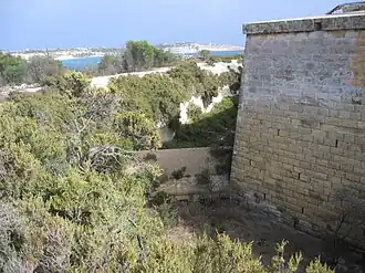 Kaponiere, Fort San Lucian Malta