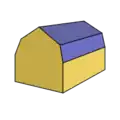 Mansardtag (På engelsk kaldet 'Gambrel roof')