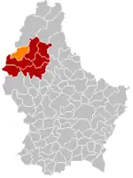 Winselers placering i Luxembourg