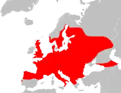 Den europæiske udbredelse