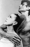 Martha Graham og Bertram Ross 1961.
