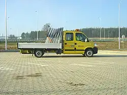 Ladvogn med dobbeltkabine