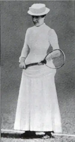 Maud Watson blev den første kvindelige Wimbledon-mester