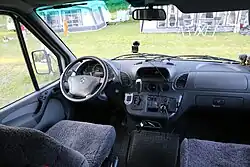 Førerkabine med automatgear