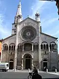 Facaden af Duomo di Modena