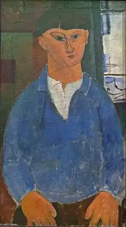Kisling i 1918 af Amedeo Modigliani
