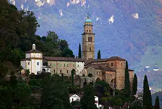 Santa Maria del Sasso, kirken i Morcote.