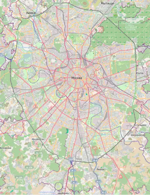 Moskvas Internationale Forretningskvarter (Moscow Ring Road)