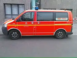 Akutbil fra Berliner Feuerwehr