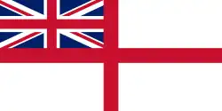 White Ensign - Den britiske flådes flag