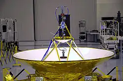 REX efter montering på New Horizons.