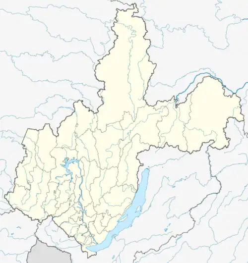 Olkhon ligger i Irkutsk oblast