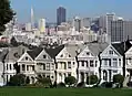 Painted Ladies, San Francisco, USA.