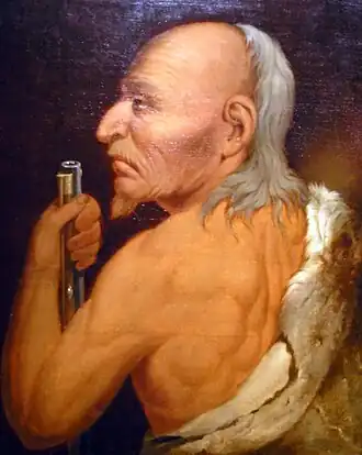 Krigeren Wah-pus, 1845