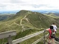 Puy Ferrand set fra Puy de Sancy