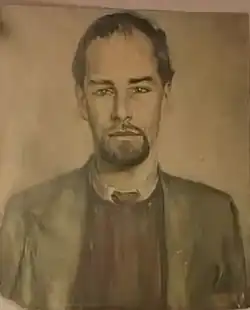 Klaus Hinrichsen i Hutchinson Camp, 1941