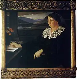 Harald Soltt-Møller, Portræt af Sigrid Undset, 1923, H. Aschehoung & Co, Oslo