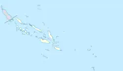 Honiara ligger i Salomonøerne