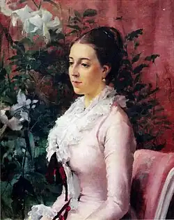 Sophie Manzey, 1880, Edelfelts forlovede i en kort periode