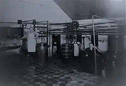 Produktionshallen omkring 1910