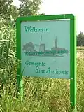 Welkom in gemeente Sint Anthonis (velkommen til Sint Anthonis kommune)