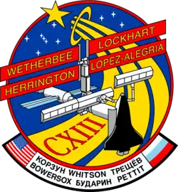 Sts-113 emblem