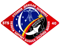 STS-40 logo
