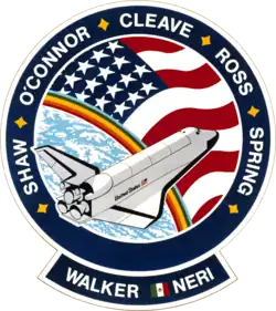 STS-61-B logo