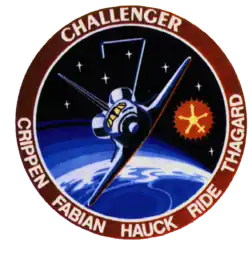 STS-7 logo