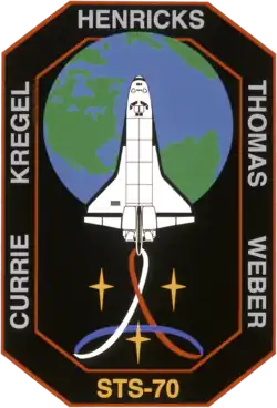 STS-70 logo