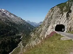 Tunnel på vestlige side