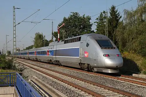 Verdensrekordindehaveren - det franske TGV