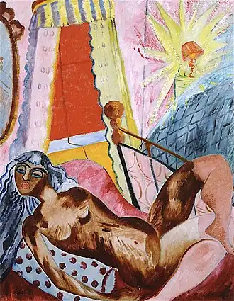 Det røde rullegardin, 1916 (sv)