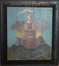 Ét af Mogens Thranes symbolske billeder