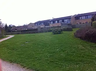 Transbjergholt set fra Holte Park