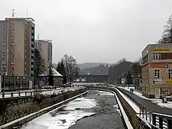 Flodens løb gennem Trutnov