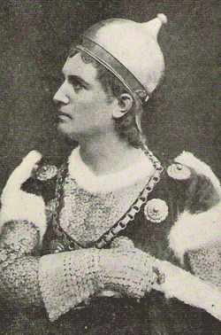 Herold i titelrollen i Axel Grandjeans opera Oluf i 1897