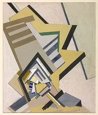 "Abstract Composition", 1915