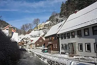 Floden Innerste løber gennem Wildemann